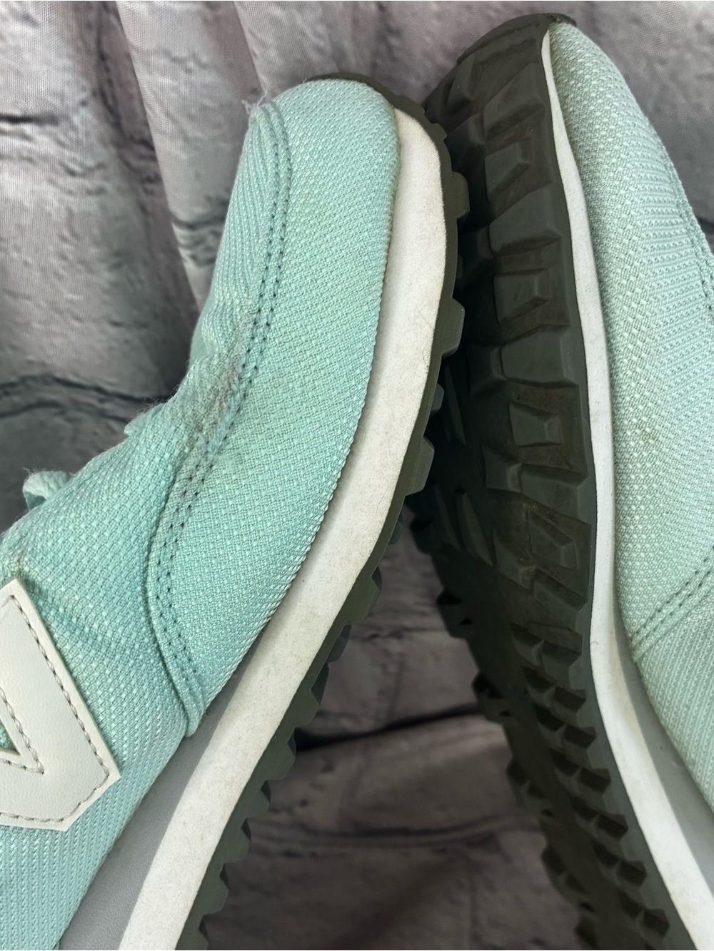 New Balance 501 Retro Low Top Lifestyle Running Fashion Sneakers Aqua Mint Sz 9 - Picture 11 of 13
